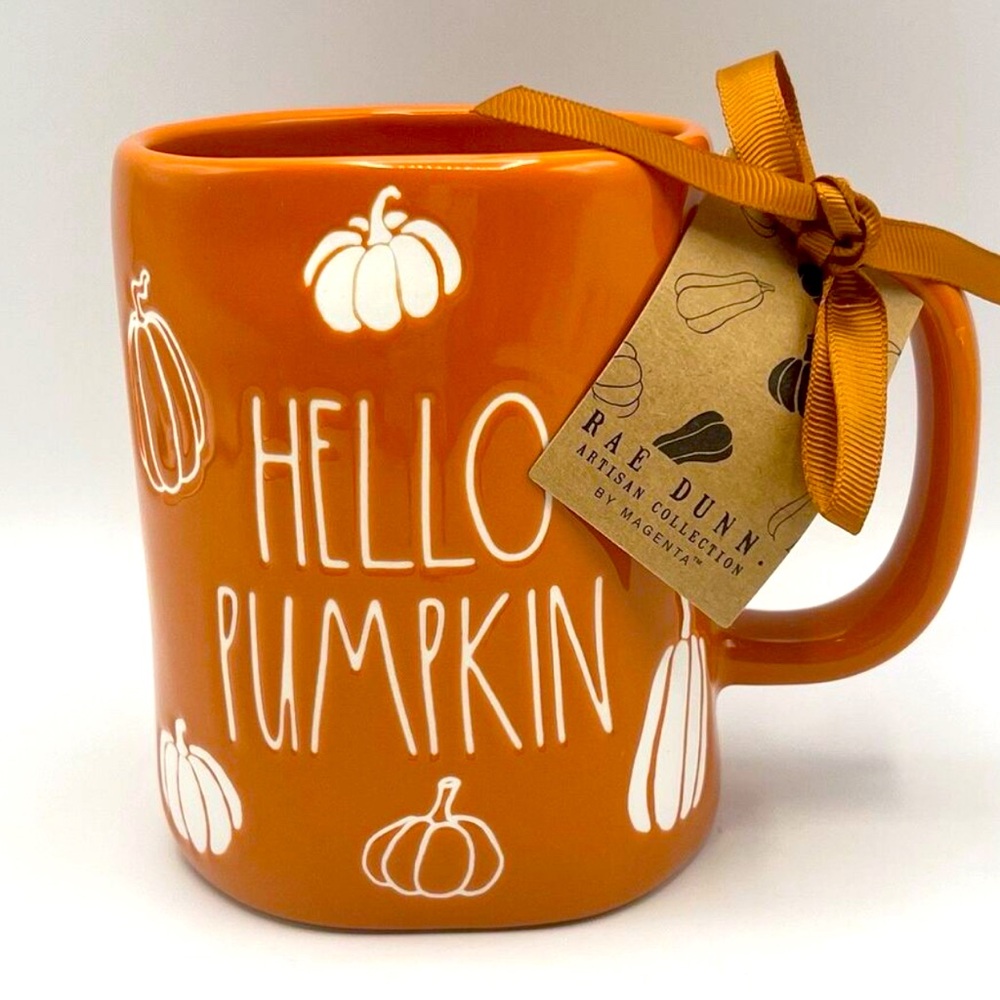 Rae Dunn Hello Pumpkin 19.5 ounce mug - Brand new never used!  LAST ONE!